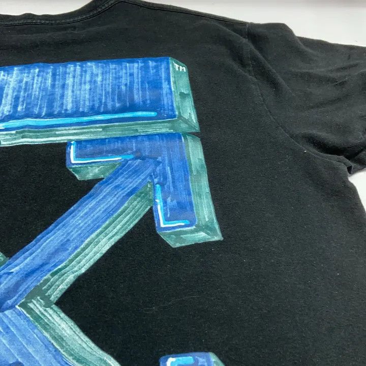 Off-White Off-White Black Graphic Arrow Short Sleeve T-Shirt 0079 Size US XXS / EU 40 - 17 Thumbnail