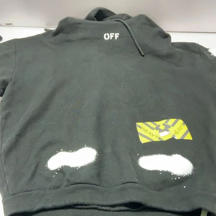 Off-White Off-White Splash Paint Graphic Hoodie 0079 Size US XXS / EU 40 - 11 Thumbnail