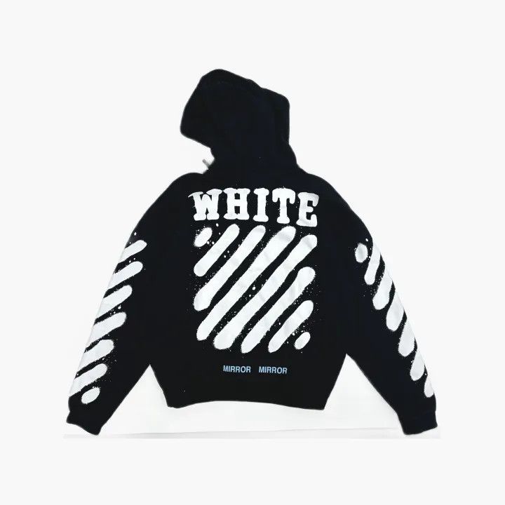 Off-White Off-White Splash Paint Graphic Hoodie 0079 Size US XXS / EU 40 - 3 Thumbnail
