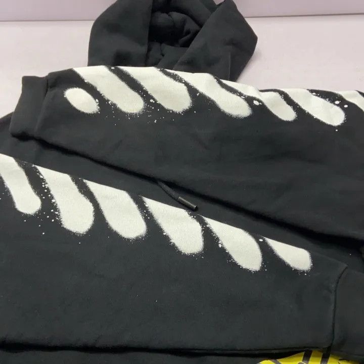 Off-White Off-White Splash Paint Graphic Hoodie 0079 Size US XXS / EU 40 - 9 Thumbnail