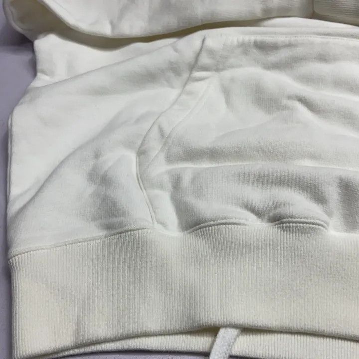 Off-White OFF-WHITE White Relaxed Fit Hoodie with Arrow Print 0079 Size US S / EU 44-46 / 1 - 11 Thumbnail