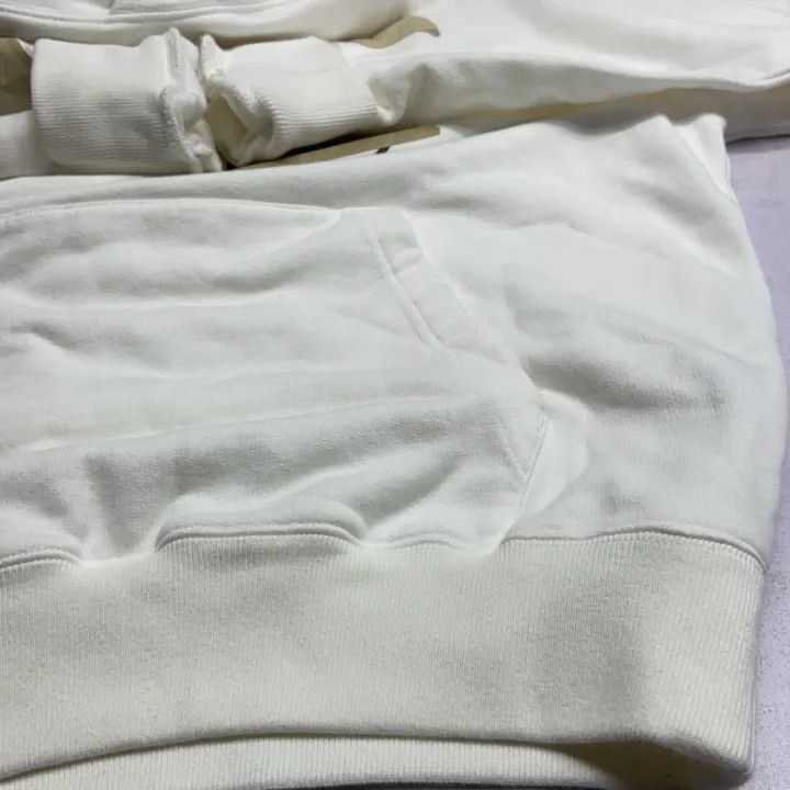 Off-White OFF-WHITE White Relaxed Fit Hoodie with Arrow Print 0079 Size US S / EU 44-46 / 1 - 10 Thumbnail