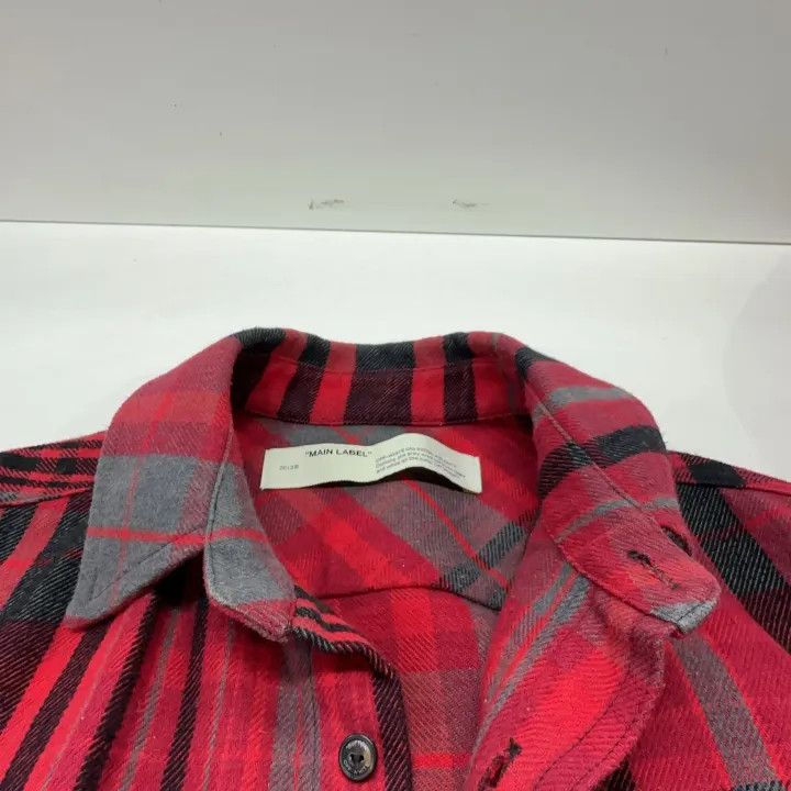 Off-White OFF-WHITE Casual Stylish Solid Button-Up Jacket 0079 Size US M / EU 48-50 / 2 - 6 Thumbnail