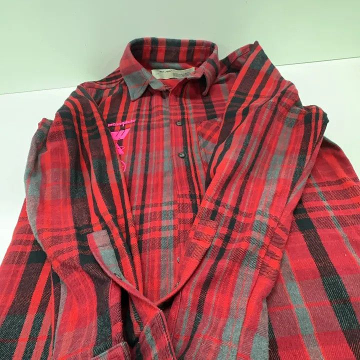 Off-White OFF-WHITE Casual Stylish Solid Button-Up Jacket 0079 Size US M / EU 48-50 / 2 - 8 Thumbnail