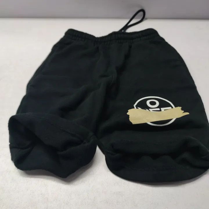 Off-White OFF-WHITE Black Cotton Logo Shorts for Men 0079 Size US 26 / EU 42 - 8 Thumbnail