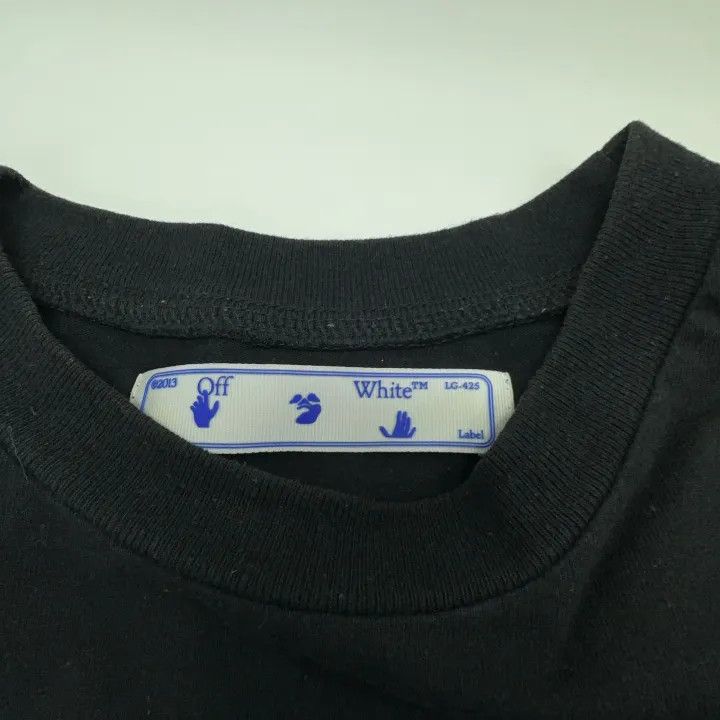 Off-White Off-White Casual Black Short Sleeve T-shirt 0079 Size US XS / EU 42 / 0 - 3 Thumbnail