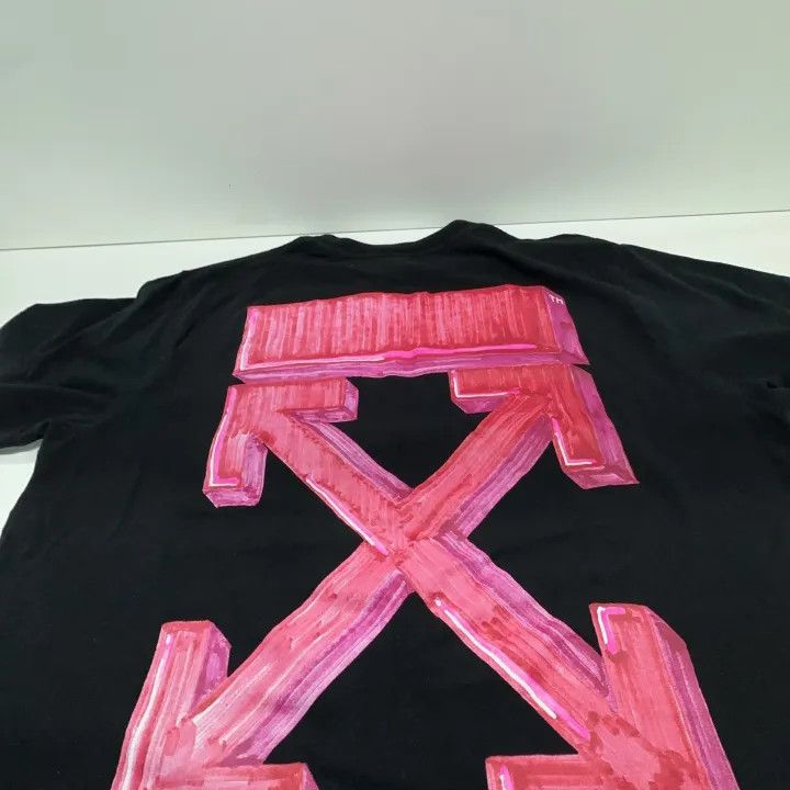Off-White Off-White Casual Black Short Sleeve T-shirt 0079 Size US XS / EU 42 / 0 - 8 Thumbnail