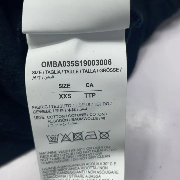 Off-White OFF-WHITE SS19 Black Diagonal Print Crewneck Sweatshirt 0079 Size US XXS / EU 40 - 5 Thumbnail