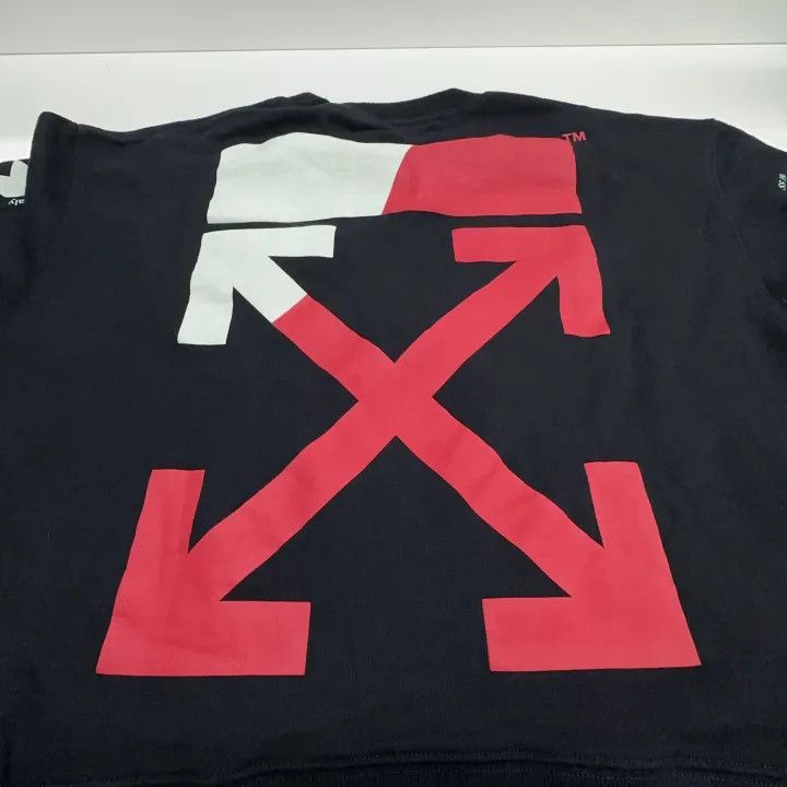 Off-White Off-White Black Diagonals Long Sleeve Sweatshirt 0079 Size US XXS / EU 40 - 5 Thumbnail