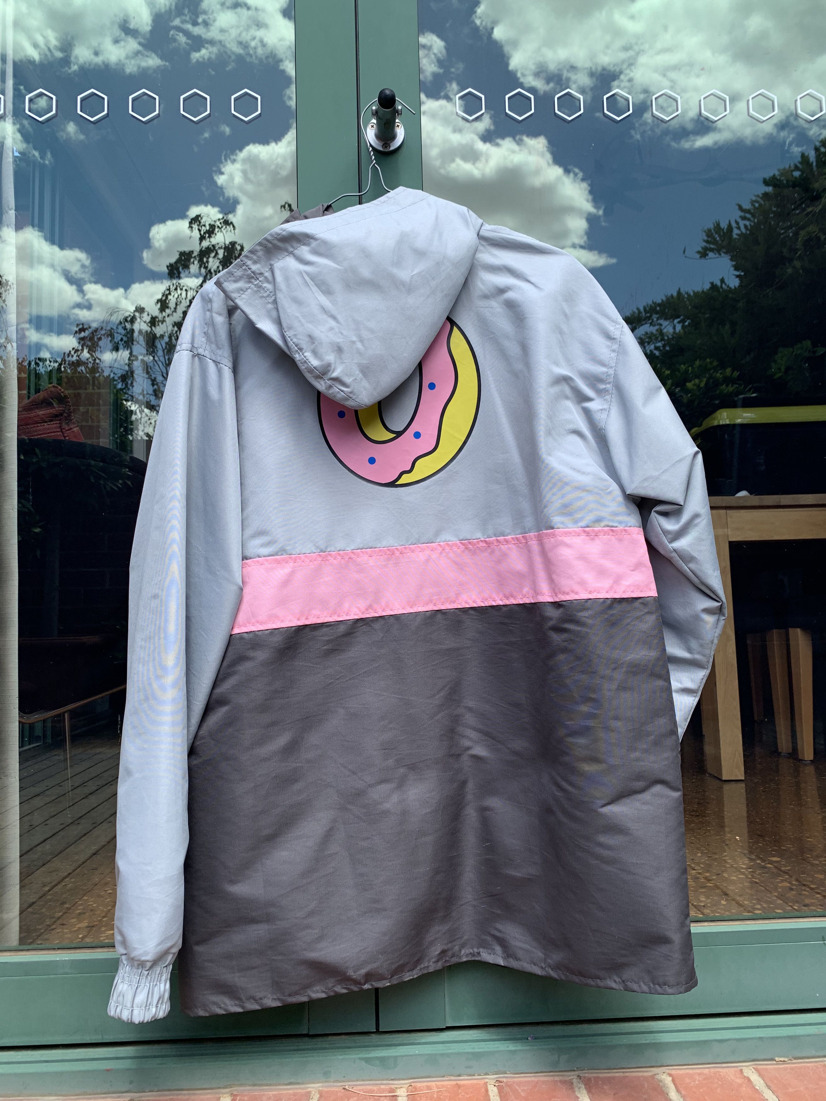 Odd future eternity ring pink & teal anorak jacket best sale