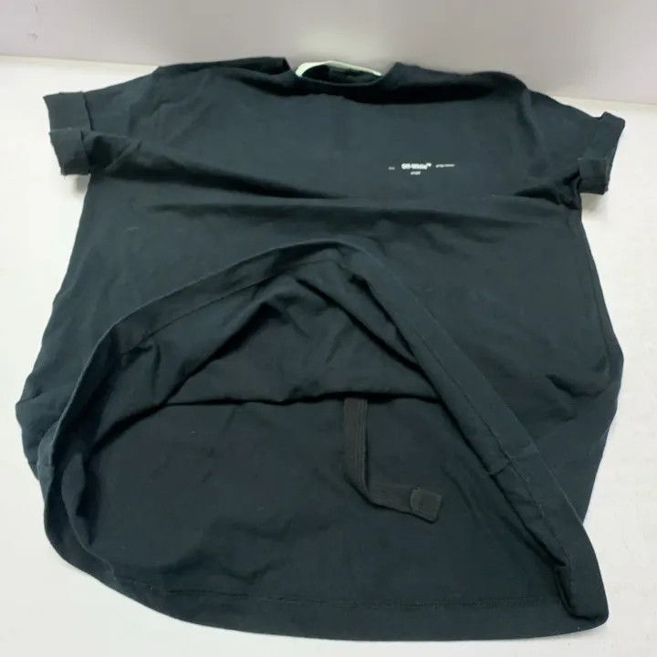 Off-White Off-White Black Graphic Cotton T-Shirt 0079 Size US XXS / EU 40 - 10 Thumbnail