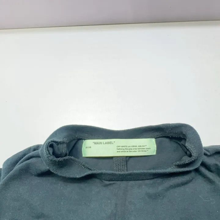 Off-White Off-White Black Graphic Cotton T-Shirt 0079 Size US XXS / EU 40 - 7 Thumbnail