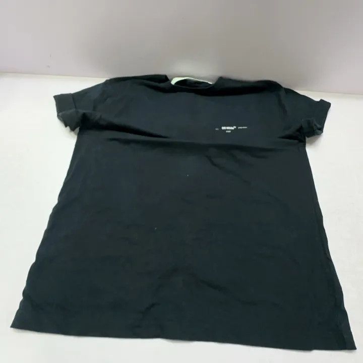 Off-White Off-White Black Graphic Cotton T-Shirt 0079 Size US XXS / EU 40 - 9 Thumbnail