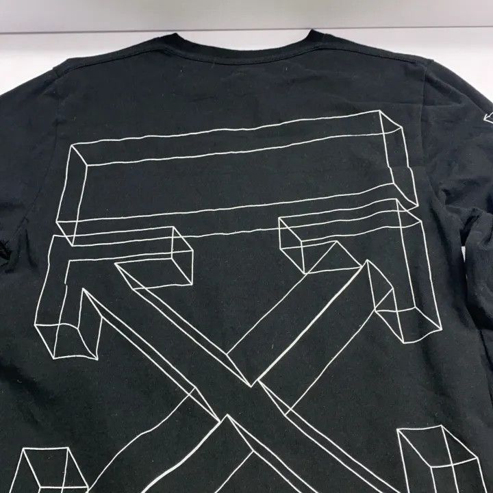 Off-White Off-White 3D Graphic Long Sleeve T-Shirt 0079 Size US XS / EU 42 / 0 - 7 Thumbnail