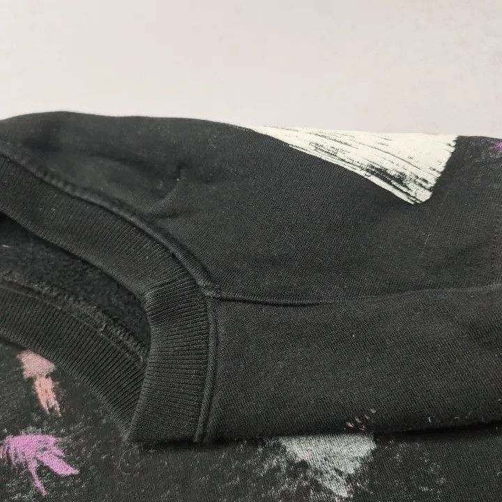 Off-White OFF-WHITE Starry Ink Splash Hoodie Black 0079 Size US XXS / EU 40 - 10 Thumbnail