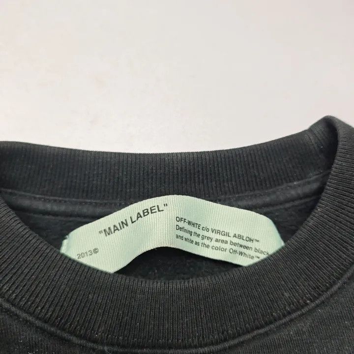 Off-White OFF-WHITE Starry Ink Splash Hoodie Black 0079 Size US XXS / EU 40 - 4 Thumbnail