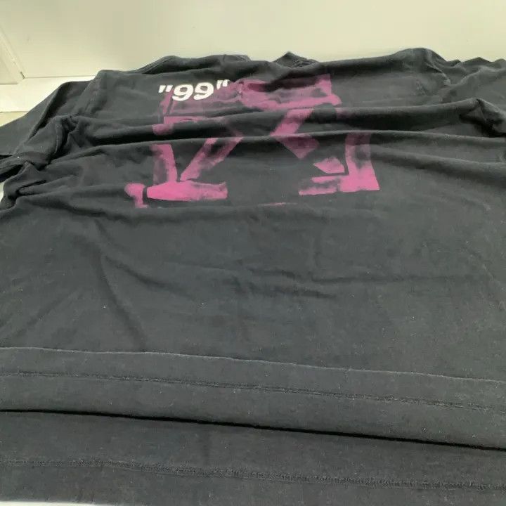 Off-White Off-White Black Loose Short Sleeve T-Shirt 0079 Size US L / EU 52-54 / 3 - 9 Thumbnail