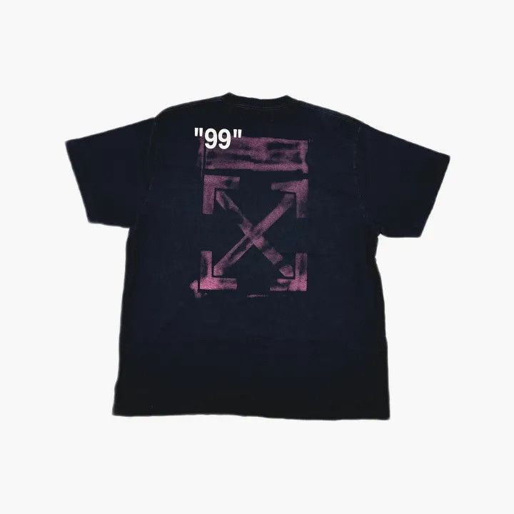 Off-White Off-White Black Loose Short Sleeve T-Shirt 0079 Size US L / EU 52-54 / 3 - 3 Thumbnail