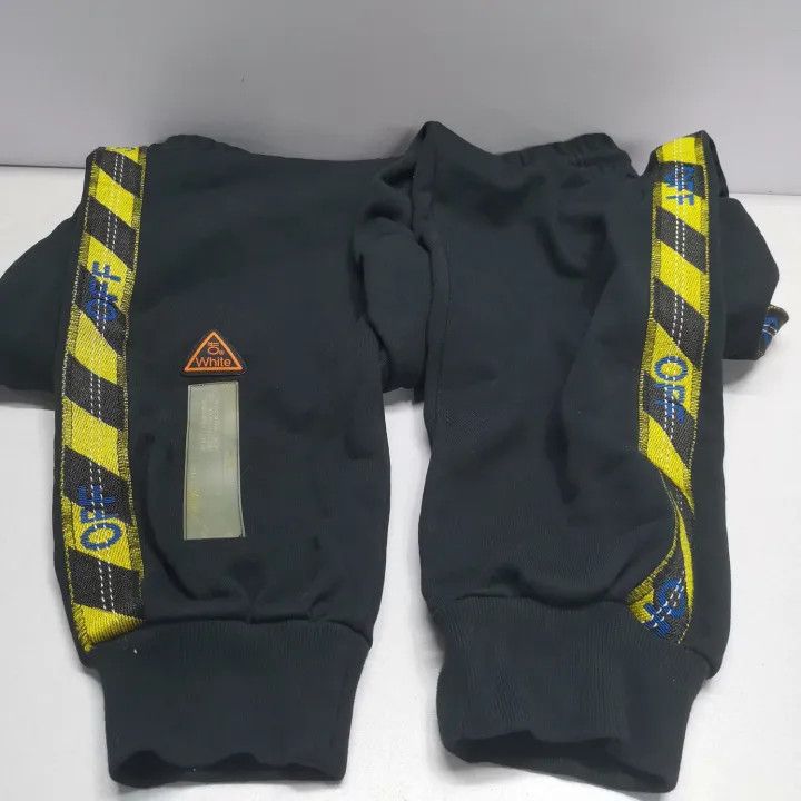 Off-White Off-White Black Logo Casual Pants 0079 Size US 27 - 10 Thumbnail