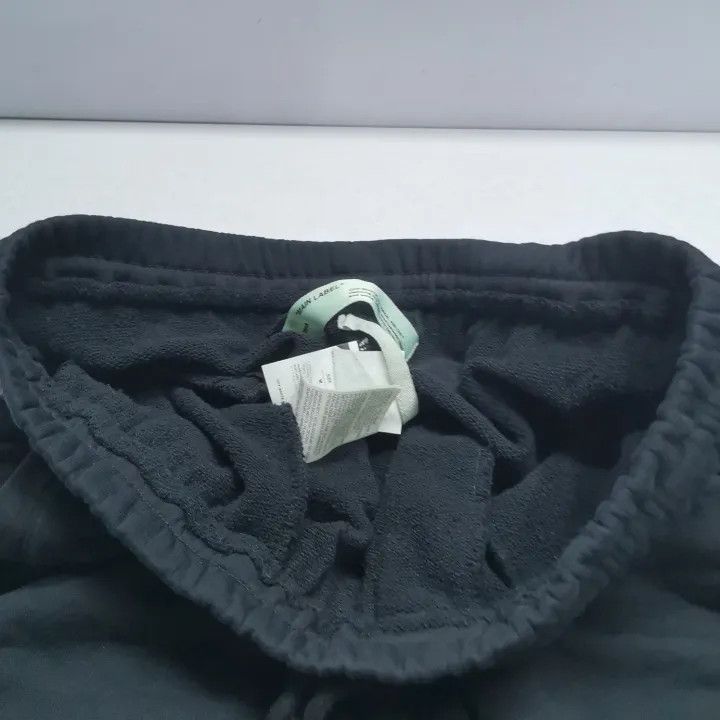 Off-White Off-White Black Logo Casual Pants 0079 Size US 27 - 8 Thumbnail