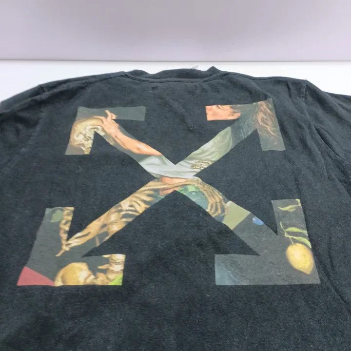 Off-White Off-White Black Arrow Print Short Sleeve T-Shirt 0079 Size US XS / EU 42 / 0 - 6 Thumbnail