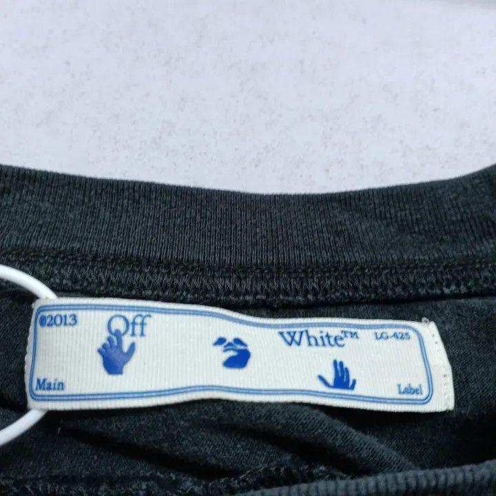 Off-White Off-White Black Arrow Print Short Sleeve T-Shirt 0079 Size US XS / EU 42 / 0 - 4 Thumbnail