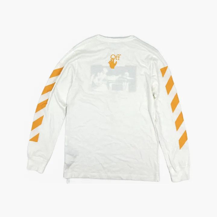 Off-White Off-White Caravaggio Long Sleeve T-Shirt 0079 Size US M / EU 48-50 / 2 - 3 Thumbnail