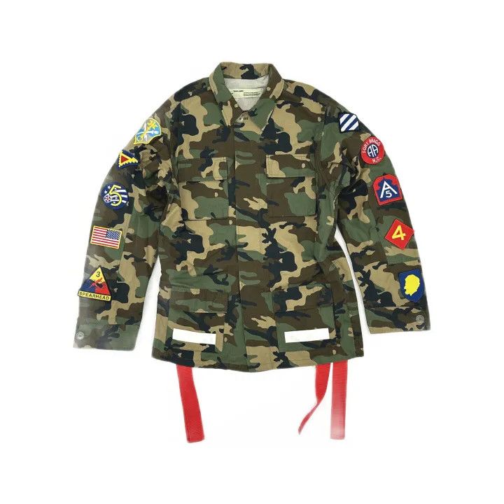 Off-White OFF-WHITE Camouflage Jacket for Men 0079 Size US S / EU 44-46 / 1 - 2 Thumbnail