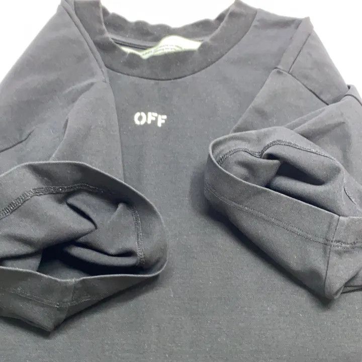 Off-White Off-White Short Sleeve T-Shirt with Butterfly Logo 0079 Size US S / EU 44-46 / 1 - 10 Thumbnail