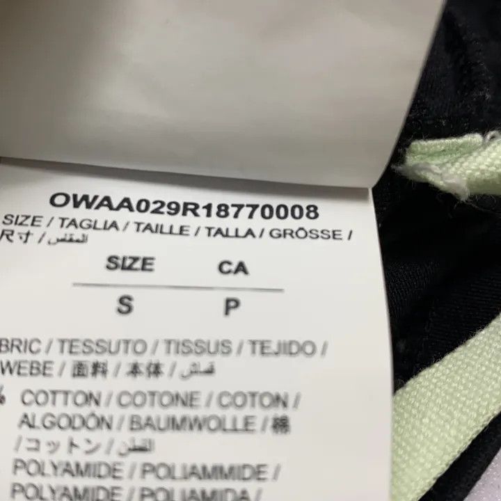 Off-White Off-White Short Sleeve T-Shirt with Butterfly Logo 0079 Size US S / EU 44-46 / 1 - 5 Thumbnail