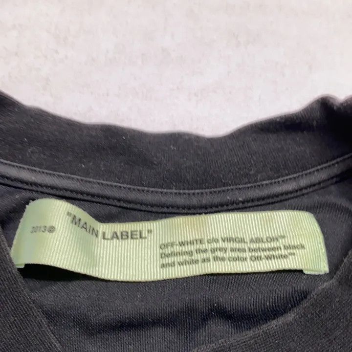 Off-White Off-White Short Sleeve T-Shirt with Butterfly Logo 0079 Size US S / EU 44-46 / 1 - 4 Thumbnail