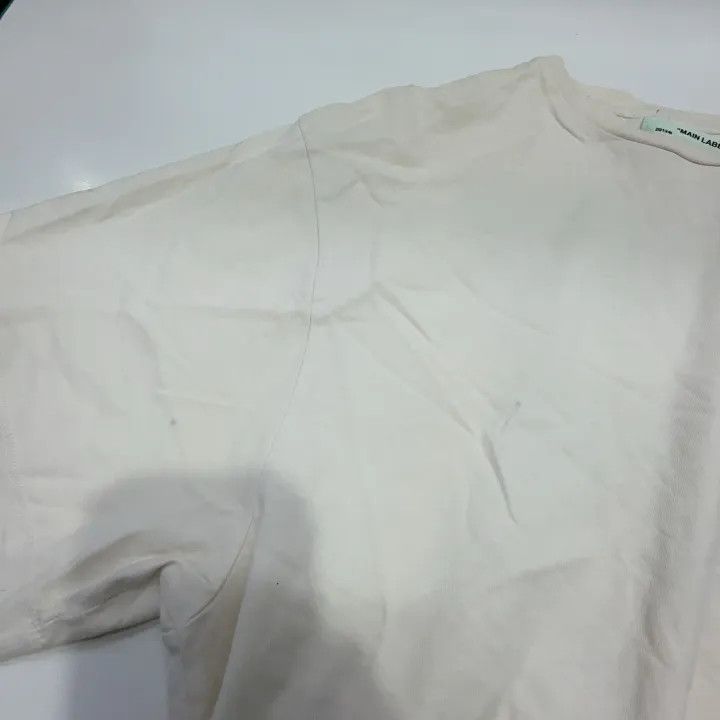 Off-White Off-White Artistic Arrow Graphic Cotton T-Shirt 0079 Size US M / EU 48-50 / 2 - 7 Thumbnail