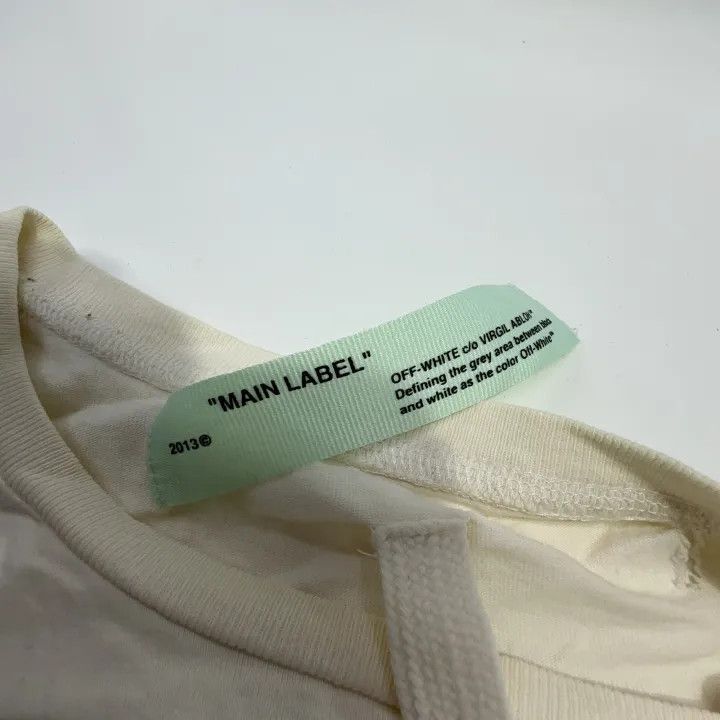 Off-White Off-White Artistic Arrow Graphic Cotton T-Shirt 0079 Size US M / EU 48-50 / 2 - 4 Thumbnail