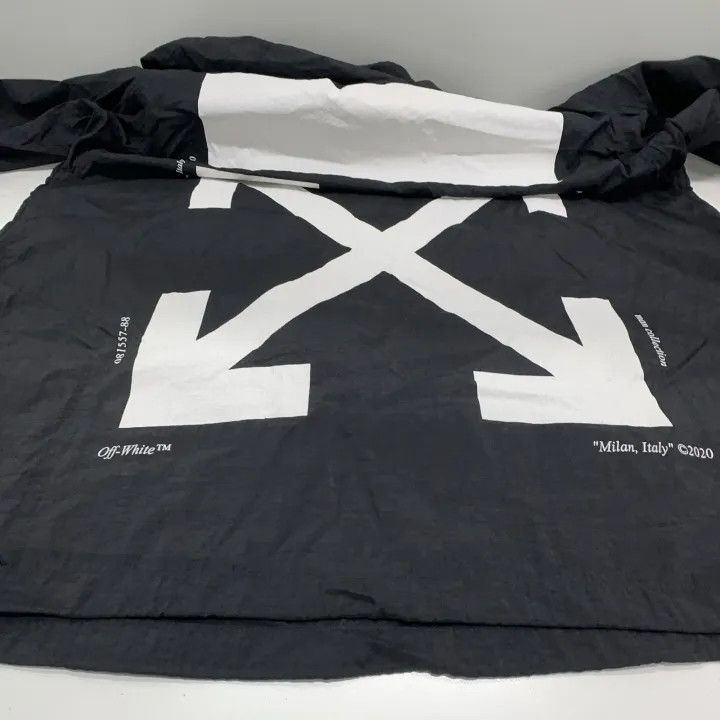 Off-White Off-White Logo Print Hooded Jacket for Men 0079 Size US M / EU 48-50 / 2 - 14 Thumbnail