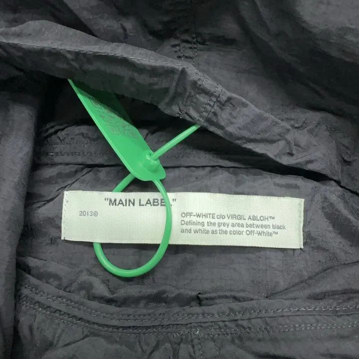 Off-White Off-White Logo Print Hooded Jacket for Men 0079 Size US M / EU 48-50 / 2 - 4 Thumbnail
