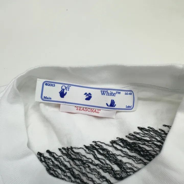 Off-White Off-White Logo Print Short Sleeve T-Shirt 0079 Size US S / EU 44-46 / 1 - 2 Thumbnail