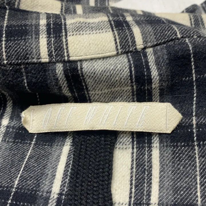 Off-White Off-White Plaid Oversized Long Sleeve Shirt 0079 Size US M / EU 48-50 / 2 - 2 Thumbnail