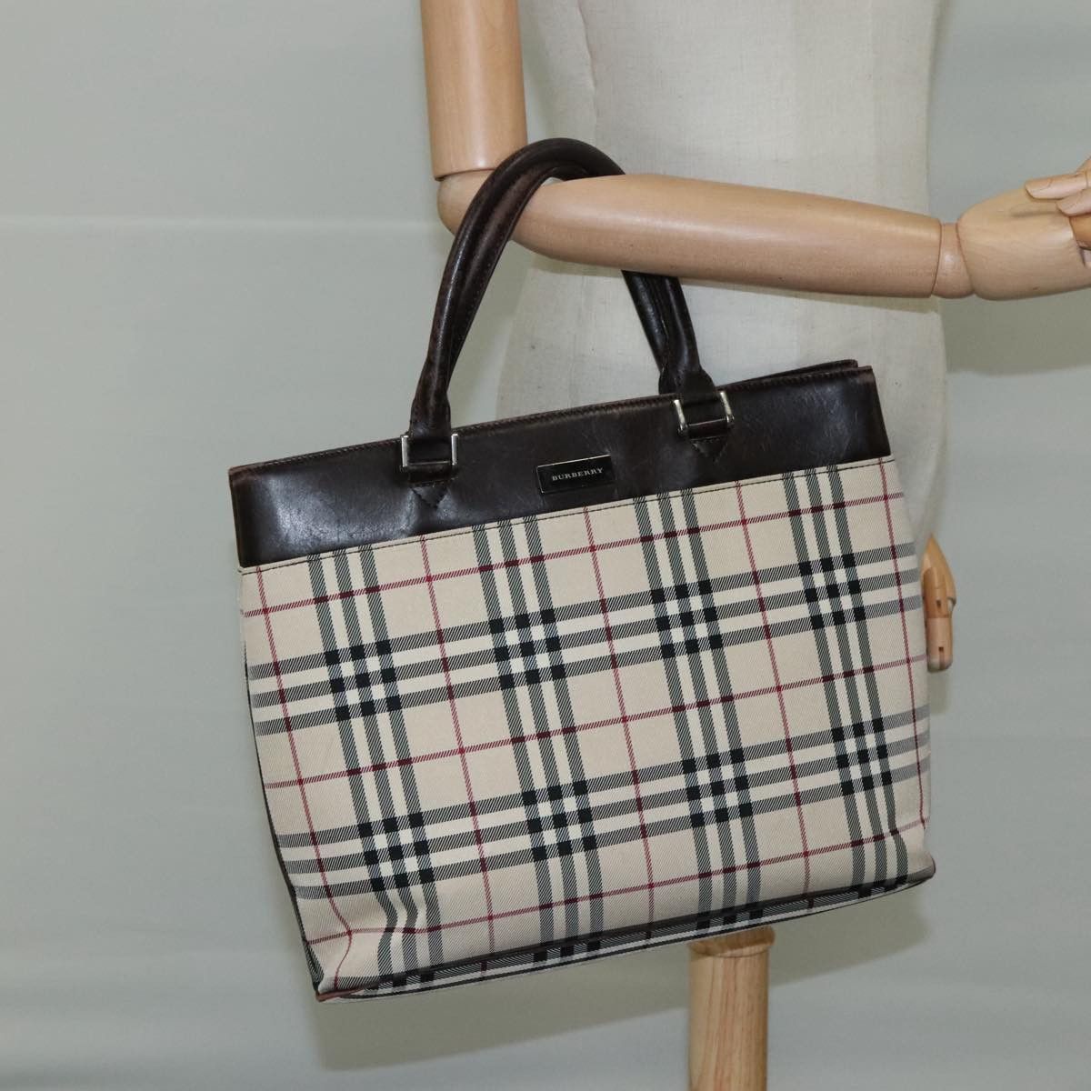 Burberry Burberry Nova Check handbag Size ONE SIZE - 15 Thumbnail