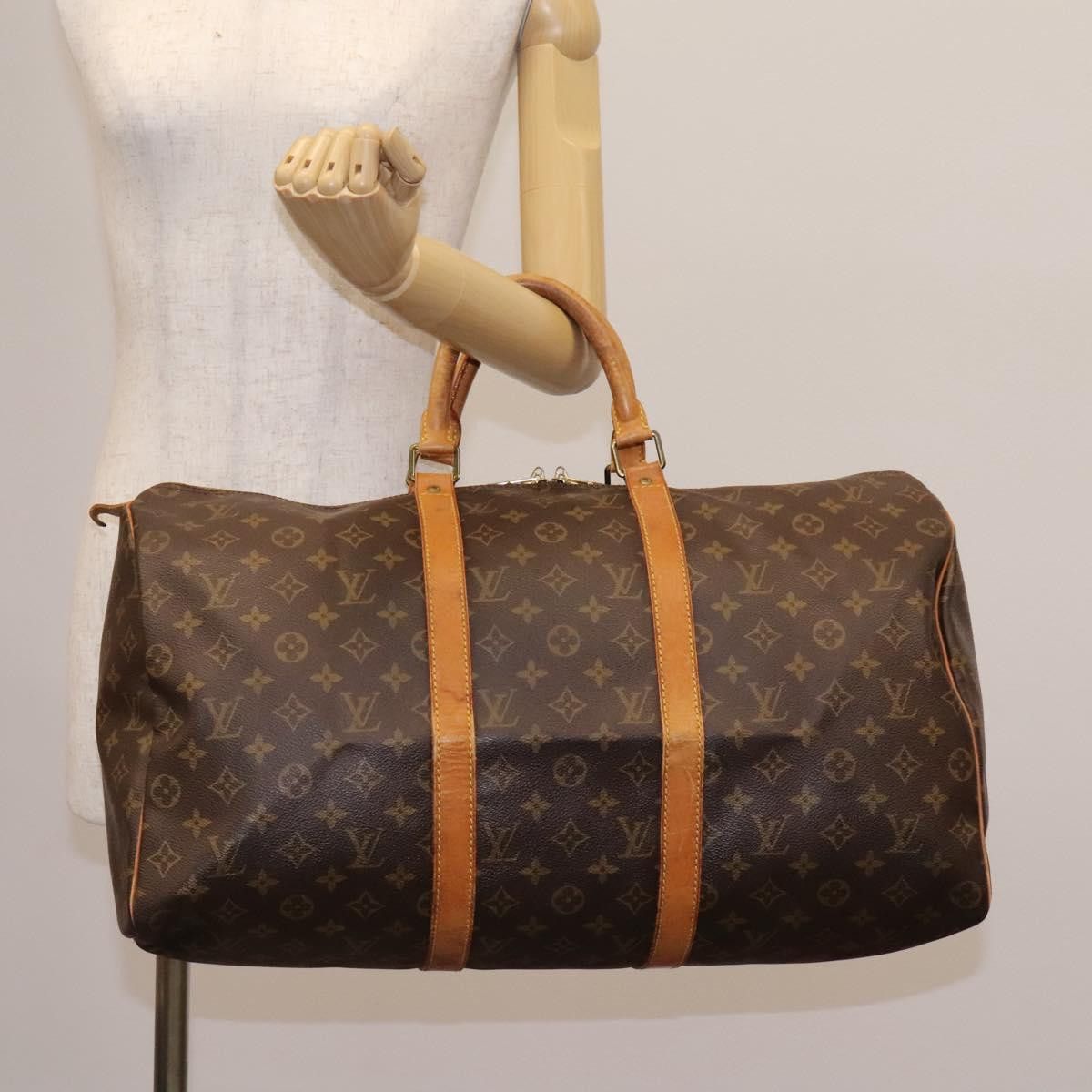 Louis Vuitton Louis Vuitton Keepall 50 travel Size ONE SIZE - 15 Thumbnail