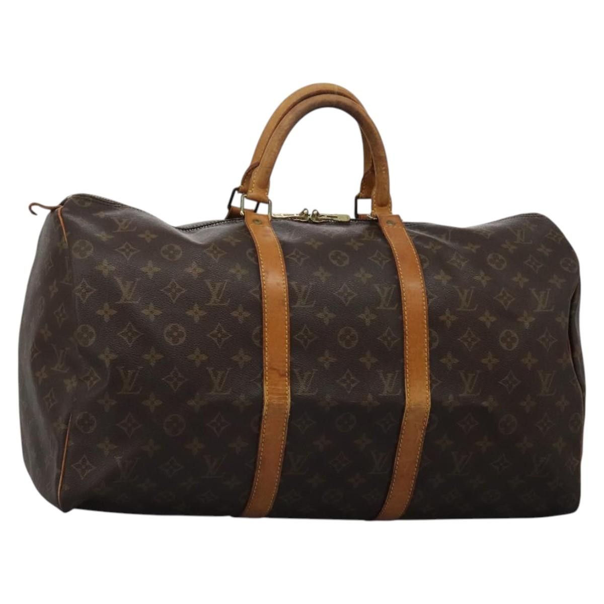 Louis Vuitton Louis Vuitton Keepall 50 travel Size ONE SIZE - 16 Thumbnail