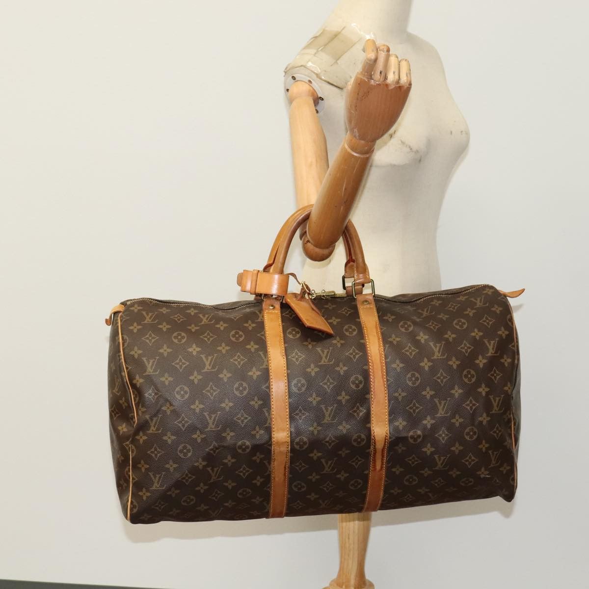Louis Vuitton Louis Vuitton Keepall 55 travel Size ONE SIZE - 11 Thumbnail