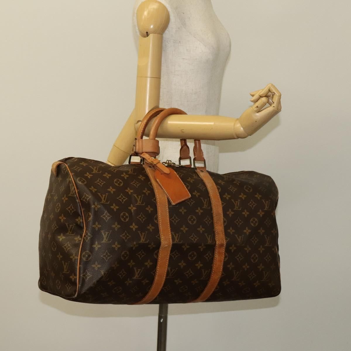 Louis Vuitton Louis Vuitton Keepall 50 travel Size ONE SIZE - 15 Thumbnail