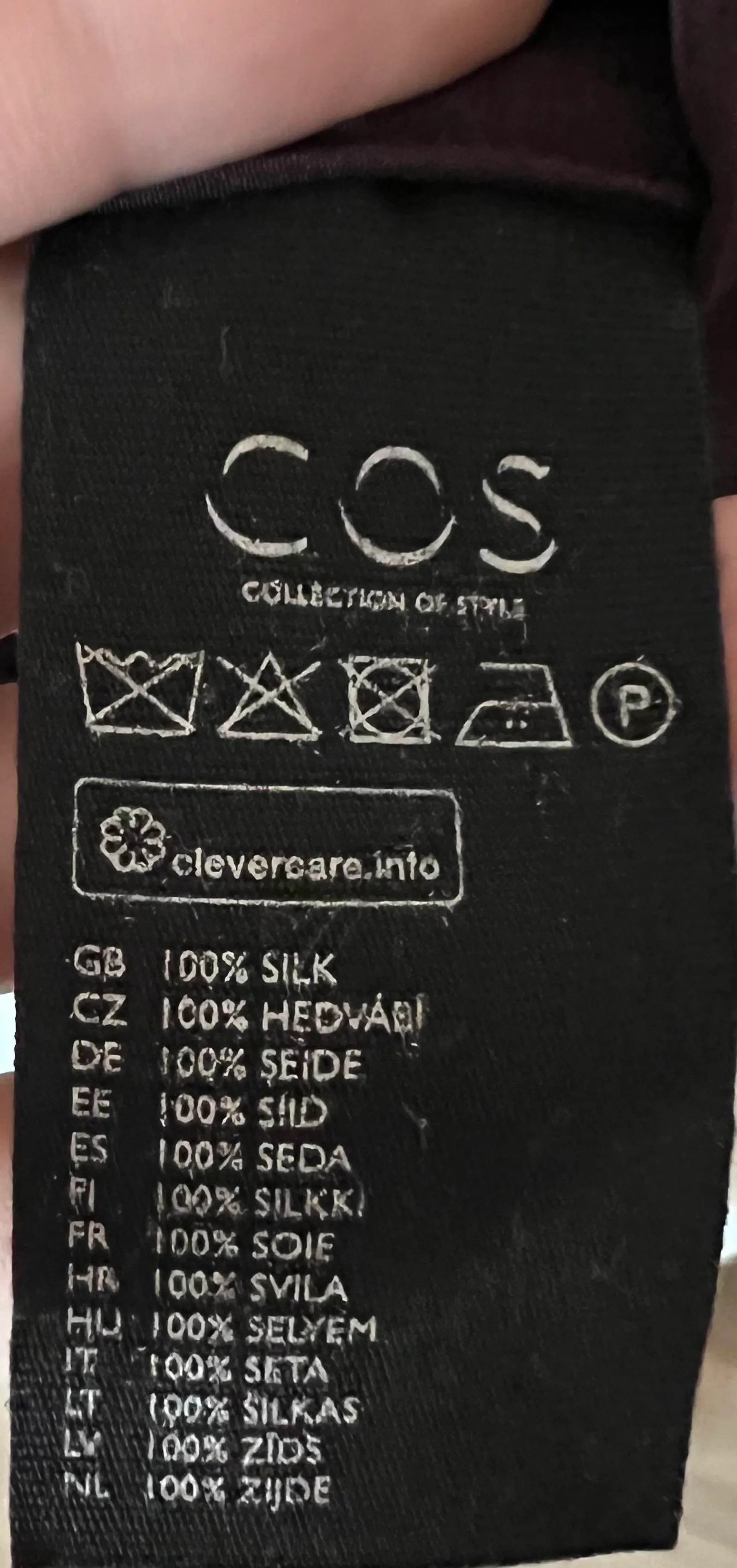 Cos Cos Blouse Size XS / US 0-2 / IT 36-38 - 3 Thumbnail