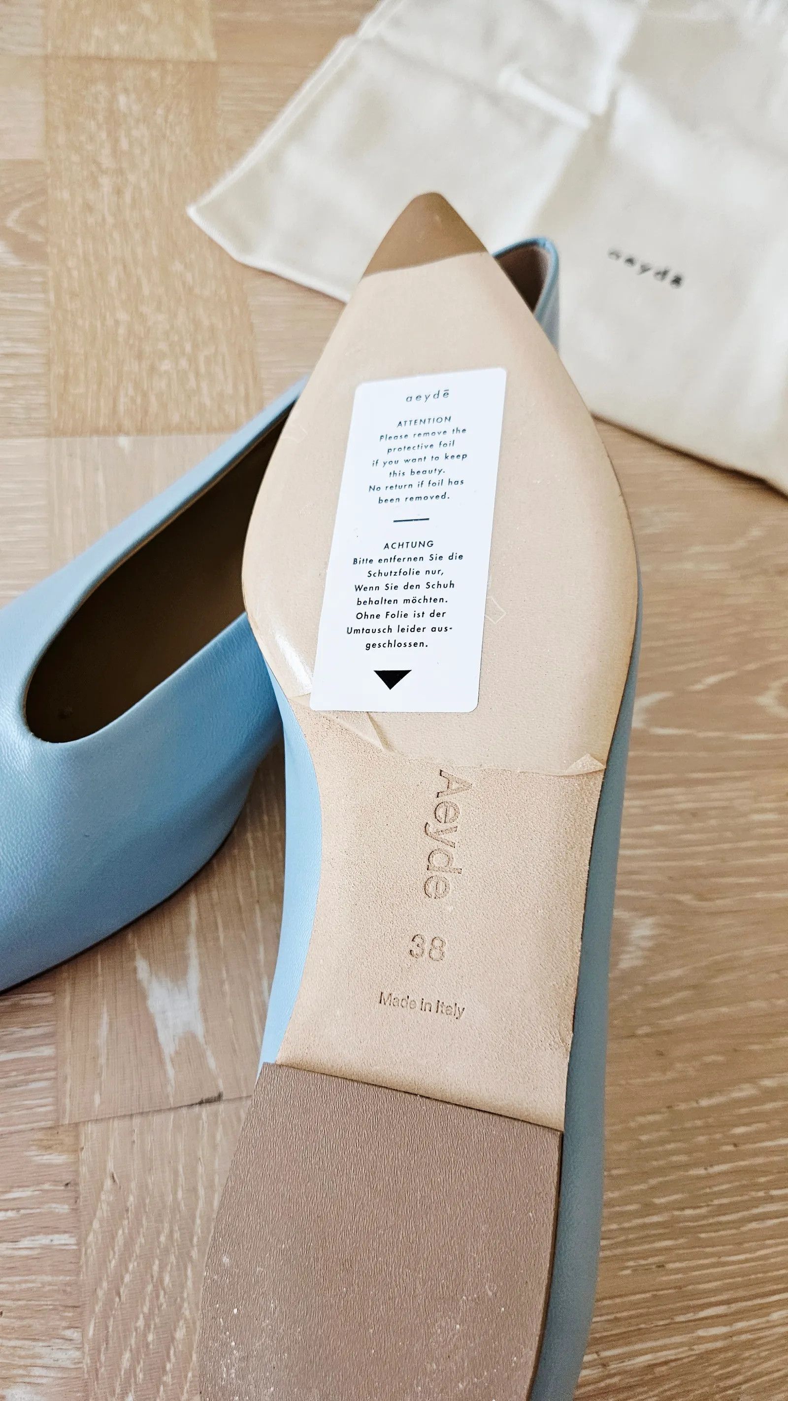 aeyde Aeyde Ballet Flats Size US 8 / IT 38 - 2 Thumbnail