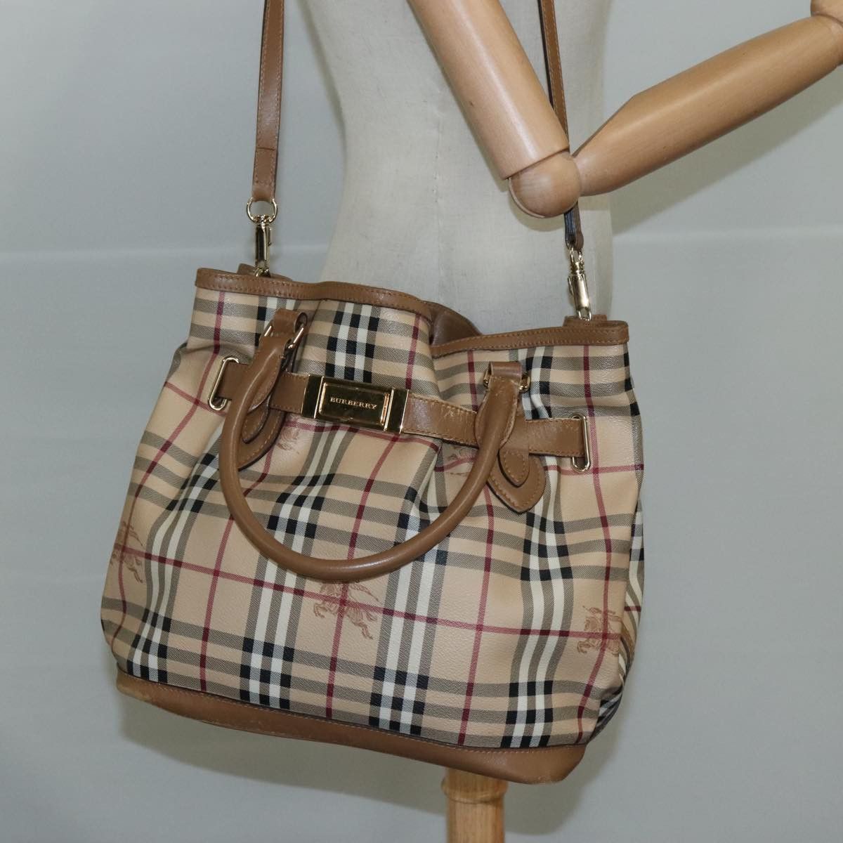Burberry Burberry Nova Check tote Size ONE SIZE - 16 Thumbnail