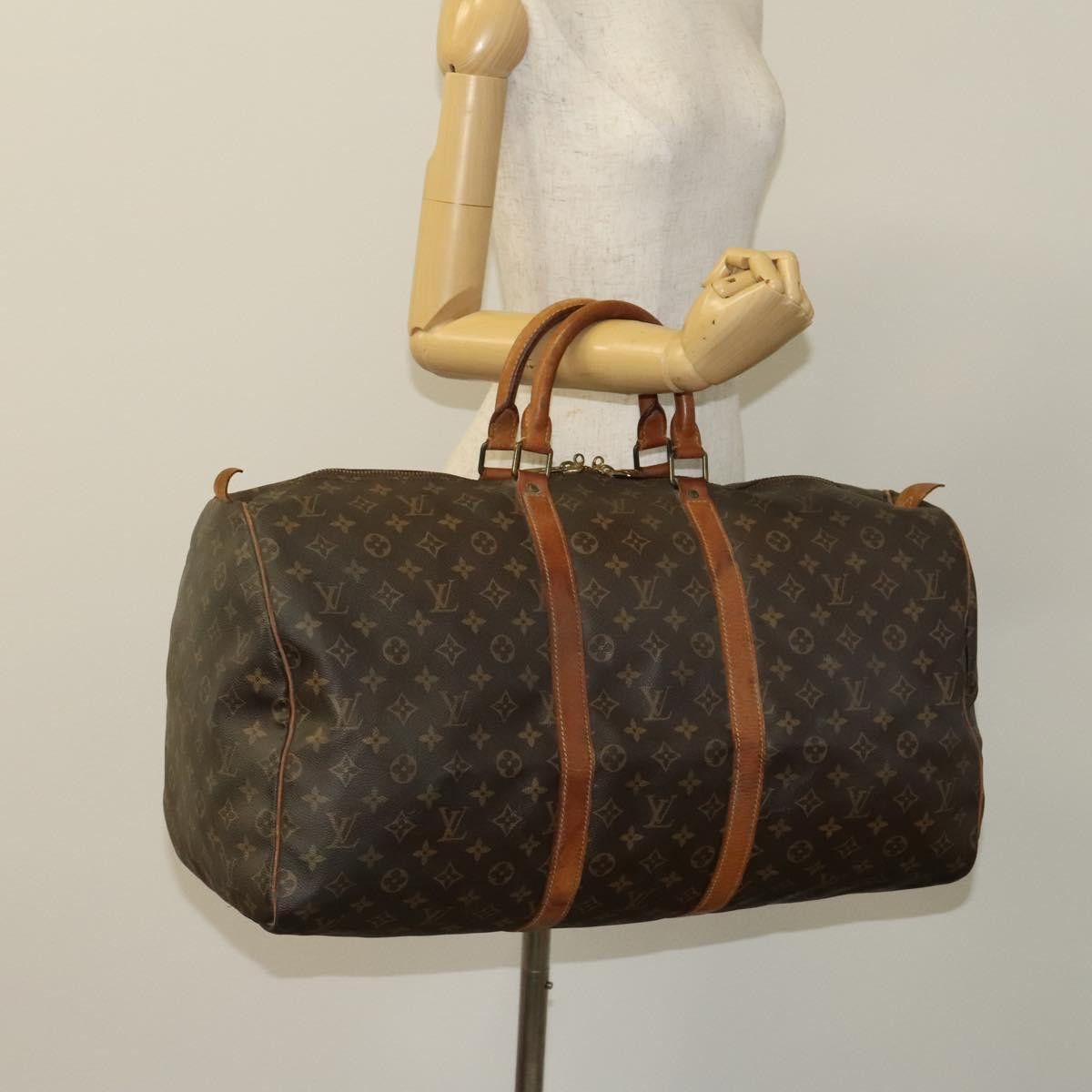 Louis Vuitton Louis Vuitton Keepall 55 travel Size ONE SIZE - 15 Thumbnail