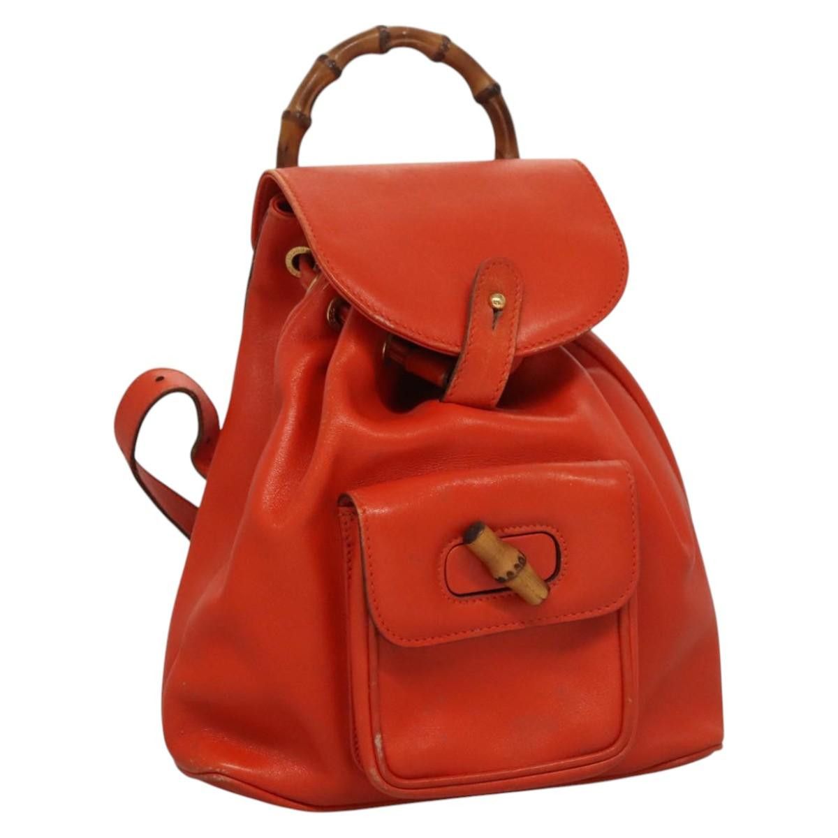 Gucci Gucci Bamboo backpack Size ONE SIZE - 18 Thumbnail