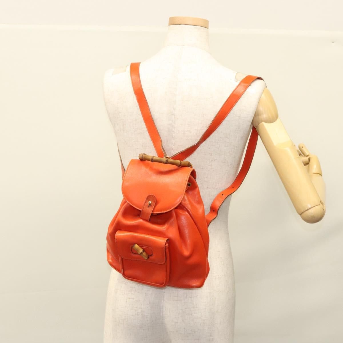 Gucci Gucci Bamboo backpack Size ONE SIZE - 16 Thumbnail