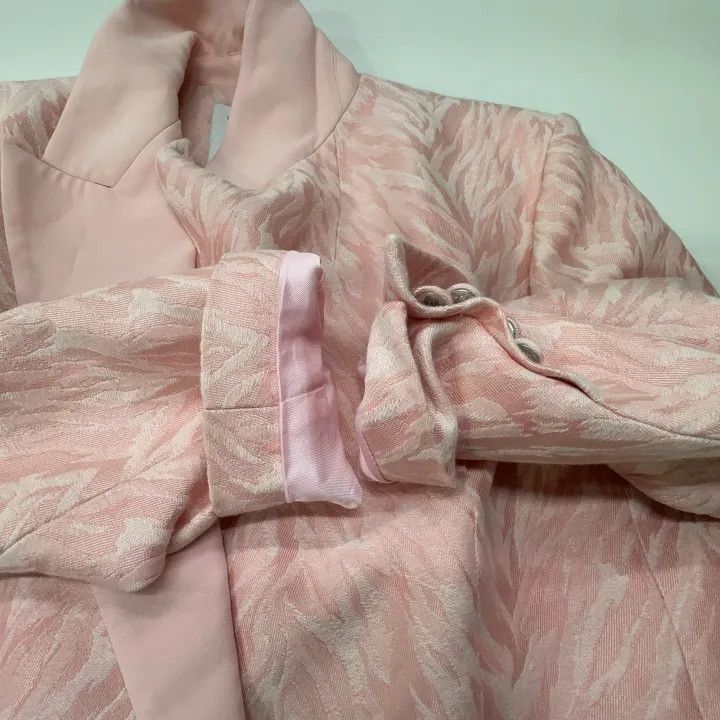 Sandro Sandro Pink Stylish Loose Classic Blazer 0079 Size S / US 4 / IT 40 - 10 Thumbnail
