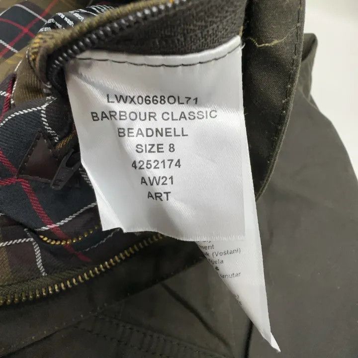 Barbour Barbour Beadnell Waxed Long Sleeve Jacket for Women 0079 Size M / US 6-8 / IT 42-44 - 2 Thumbnail